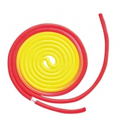 CHACOTT - Chacott Combination Ritmik Cimnastik İpi 750 Turuncu&Sarı 2 Renkli (F.I.G. Onaylı)