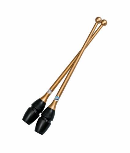 Chacott Hi-Grip Connectable Clubs 41cm 199 Gold FIG Approved