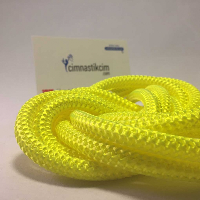 Chacott Rhythmic Gymnastics Rope 062 Lemon Yellow (F.I.G. Approved)