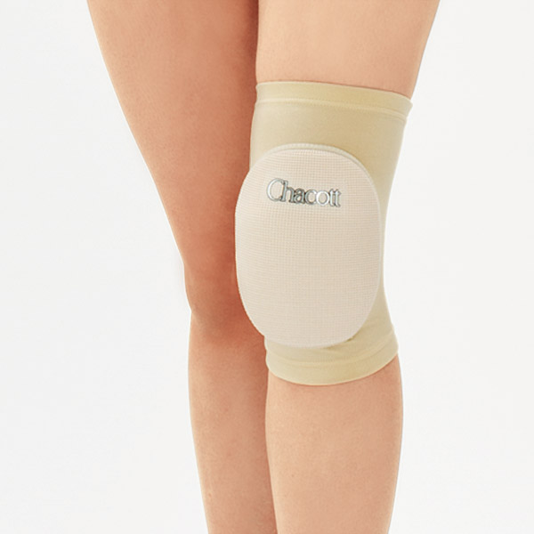 Chacott Tricot Knee Protector Beige (1 pair)
