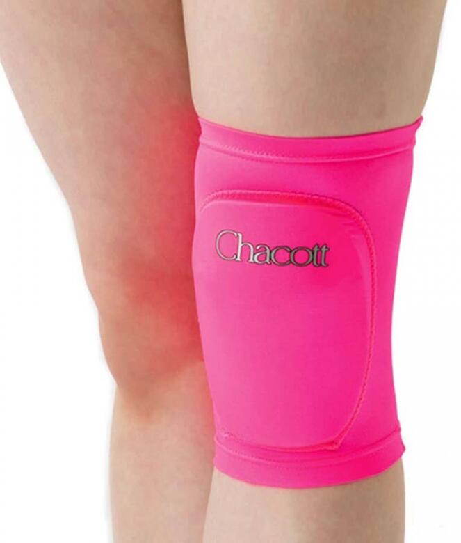 Chacott Tricot Knee Protector Neon Pink (1 Pair)