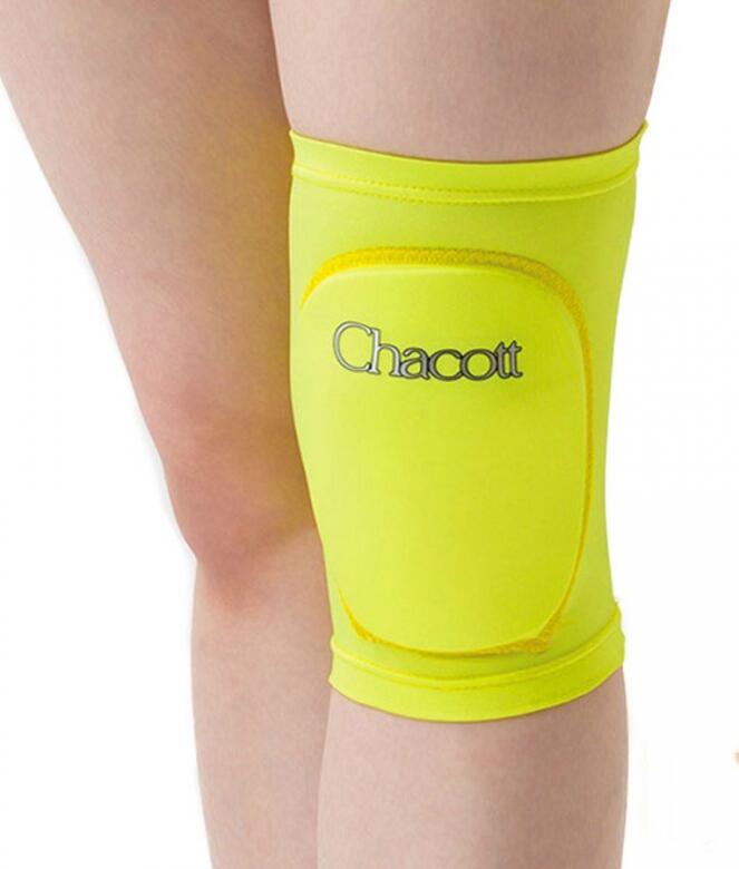 Chacott Tricot Knee Protector Neon Yellow (1 pair)