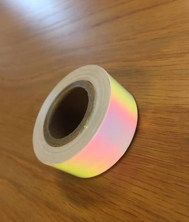 Decoration Tape Laser Iridescent Transparent