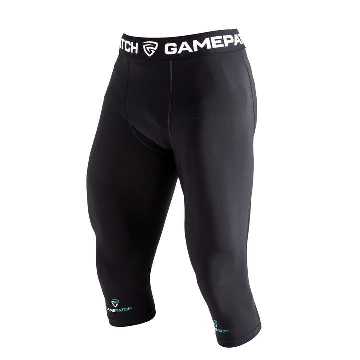 GamePatch 3/4 Kompresyon Tayt Siyah