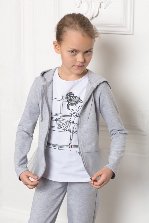 Grishko Dantelli Gri Sweatshirt