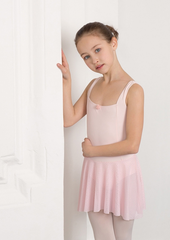 Grishko Leotard with Skirt DAD1702/1 Powder Pink