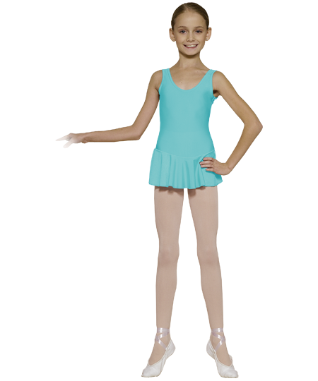 Grishko Leotard with Skirt DLD09MJU Light Blue
