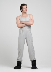 GRISHKO - Grishko Men's Warm-Up Unitard Black/Silver