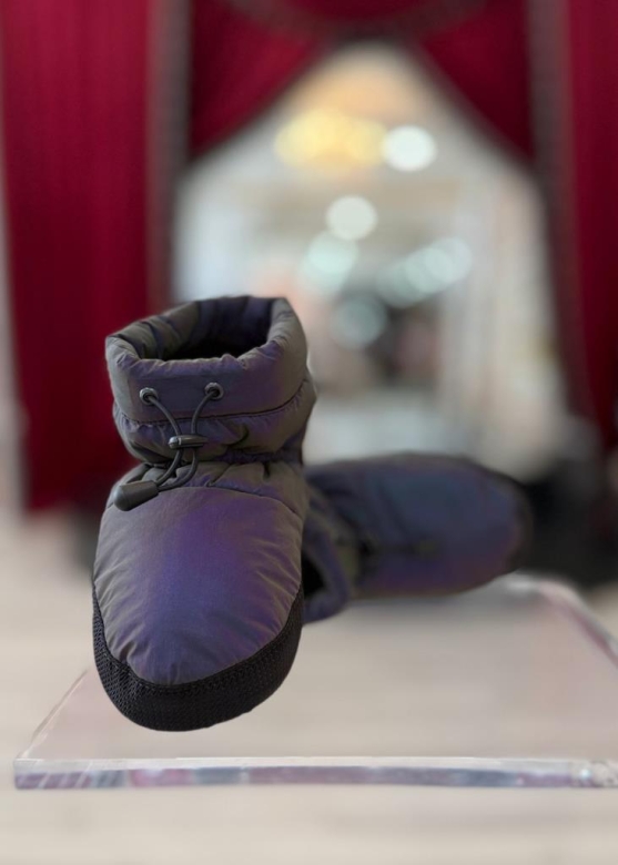 Grishko Split Sole Warm-Up Booties Dark Reflector