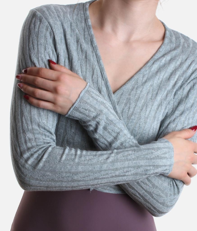 Grishko THEA Wrap Sweater Sage