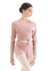GRISHKO - Grishko THEA Wrap Sweater Tea Rose