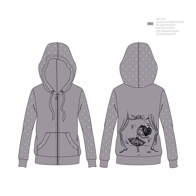 Grsihko Swaetshirt with caps