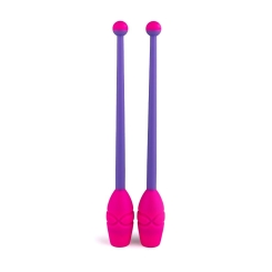 GYMO SPORTS - Gymo Birbirine Bağlanabilir Ritmik Cimnastik Labut 41cm Pembe-Mor