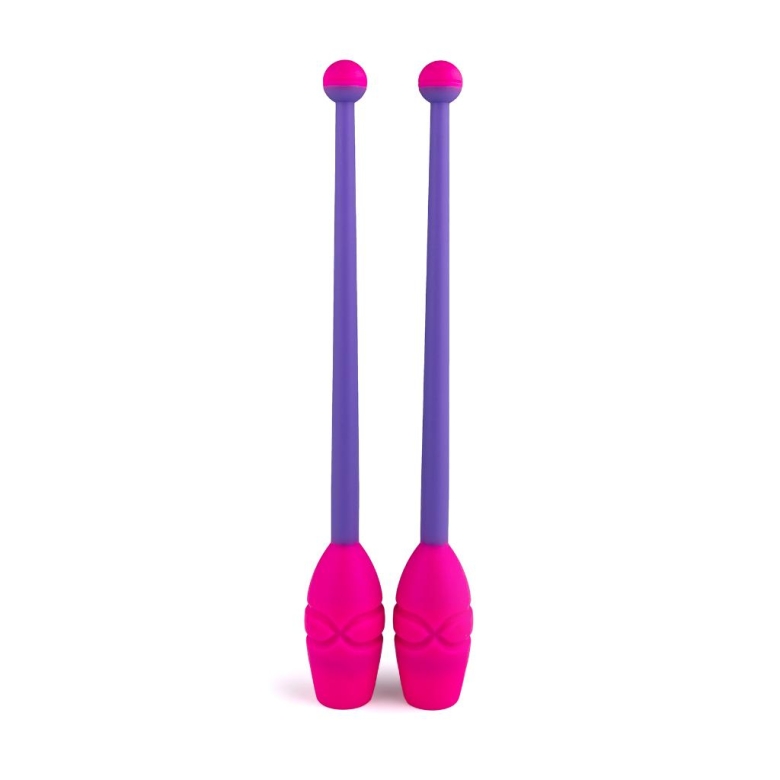 Gymo Birbirine Bağlanabilir Ritmik Cimnastik Labut 41cm Pembe-Mor