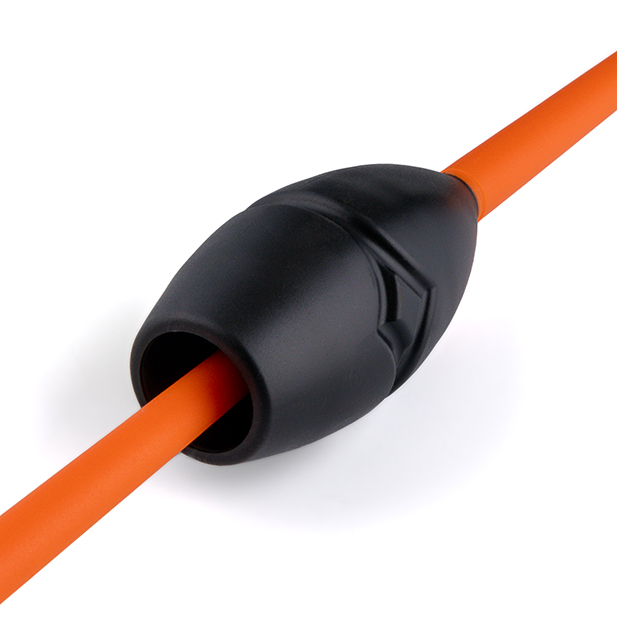 Gymo Birbirine Bağlanabilir Ritmik Cimnastik Labut 36.5cm Siyah-Turuncu