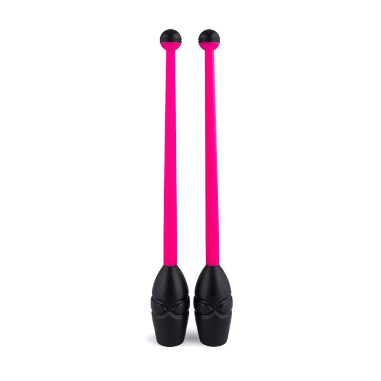 Gymo Birbirine Bağlanabilir Ritmik Cimnastik Labut 41cm Siyah-Pembe