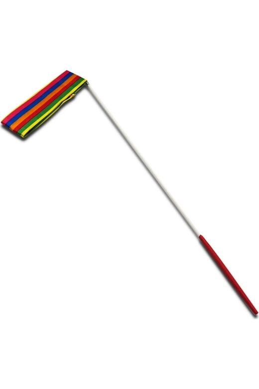 Gymo Cimnastik Gösteri Oyun Kurdelesi Gökkuşağı Gymo Cimnastik Gösteri Oyun Kurdelesi Gökkuşağı