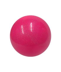 GYMO SPORTS - Gymo Cimnastik Topu 16cm Simli Neon Pembe