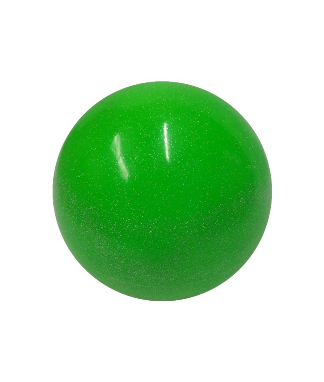 Gymo Cimnastik Topu 18cm Simli Yeşil