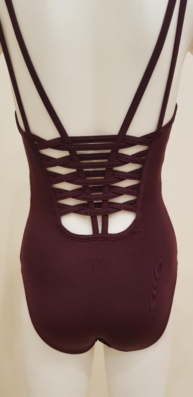 Gymo Dancewear Bale Mayosu Artemis Wine Red