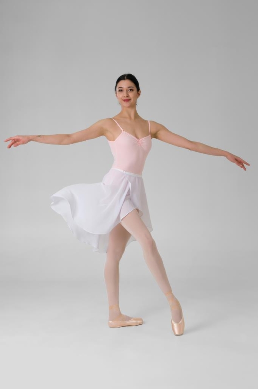 Gymo Dancewear Bale Eteği Airy Beyaz