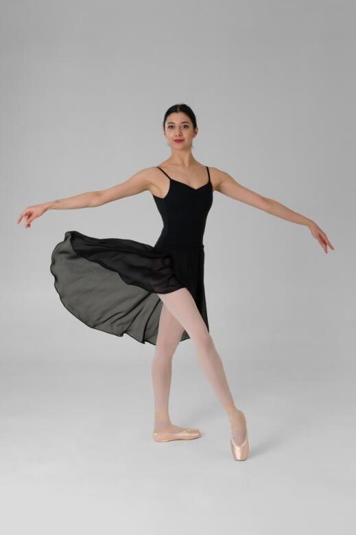 Gymo Dancewear Bale Eteği Airy Siyah