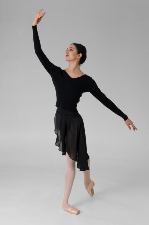 Gymo Dancewear Bale Eteği Airy Siyah