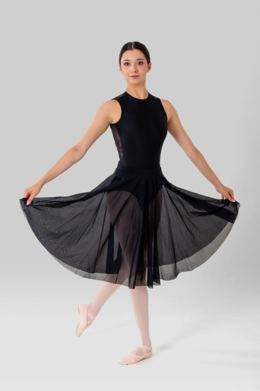 Gymo Dancewear Bale Eteği Aris Black Gymo Dancewear Bale Eteği Aris Black