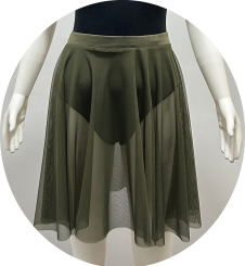 GYMO DANCEWEAR - Gymo Dancewear Bale Eteği Doris Asker Yeşili
