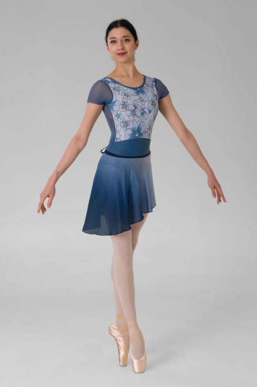 Gymo Dancewear Bale Eteği Gradient Mavi