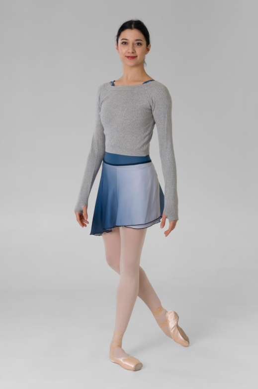 Gymo Dancewear Bale Eteği Gradient Mavi