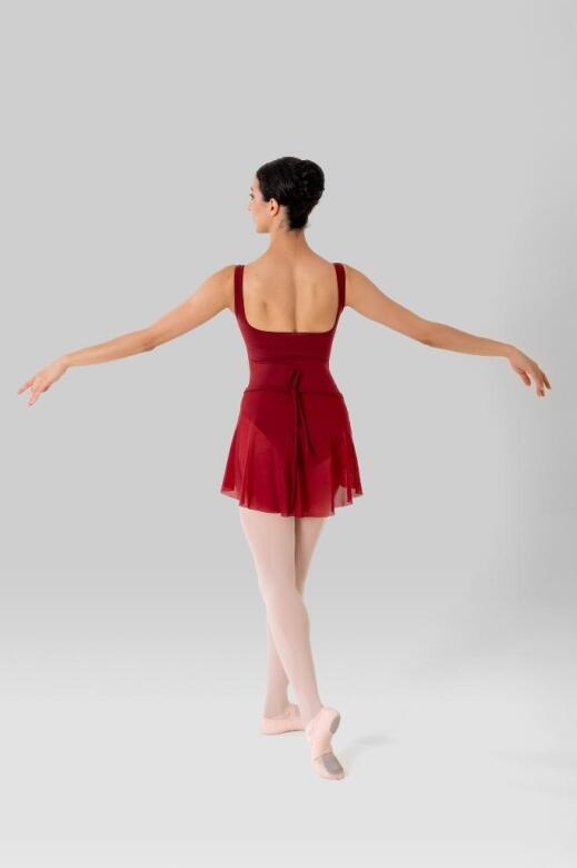 Gymo Dancewear Bale Eteği Lily Bordo