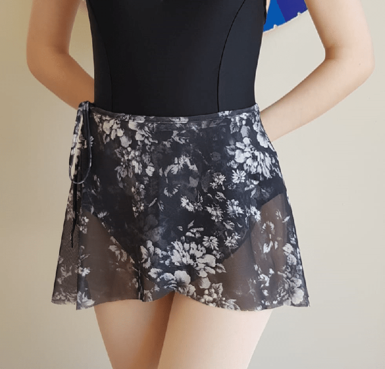 Gymo Dancewear Bale Eteği Lily Floral
