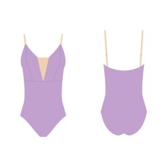 GYMO DANCEWEAR - Gymo Dancewear Bale Mayosu Royal Lavanta