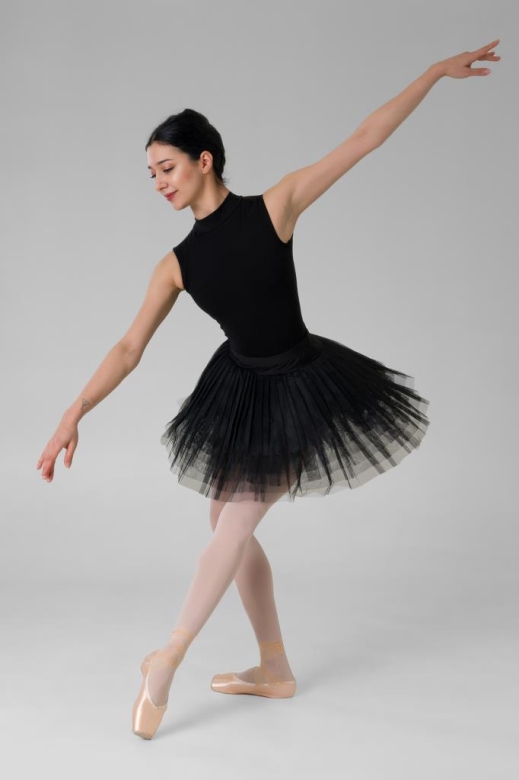 Gymo Dancewear Bale Tütüsü Tutu Light Siyah