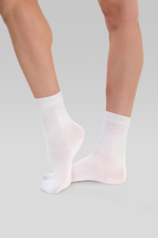 Gymo Dancewear Beyaz Soket Çorap