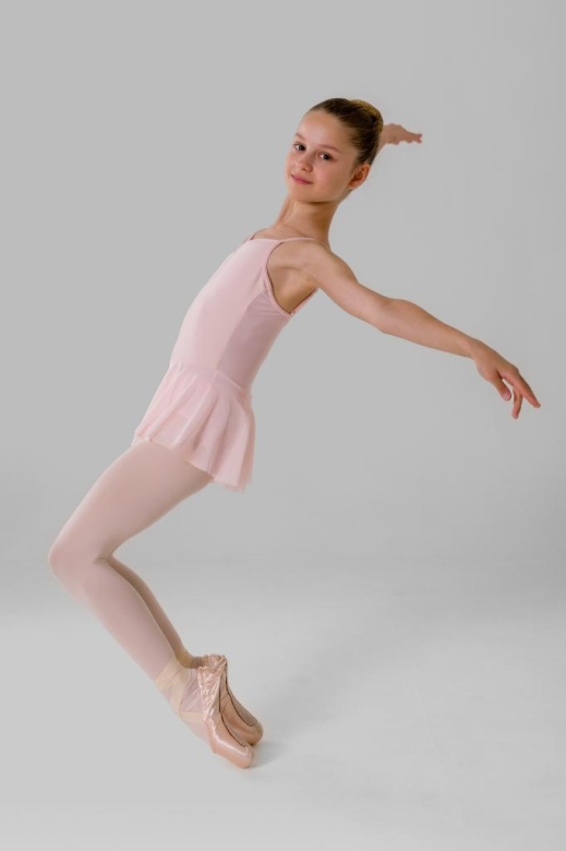 Gymo Dancewear Bale Mayosu Camilla Salmon Light