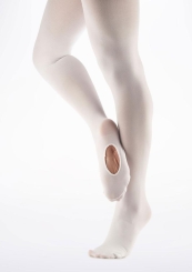 GYMO DANCEWEAR - Gymo Dancewear Convertible Bale Çorabı Beyaz