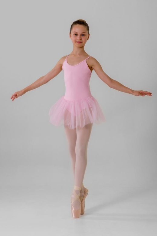 Gymo Dancewear Bale Mayosu Cute Princess Pembe