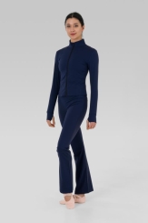 GYMO DANCEWEAR - Gymo Dancewear D2061 Renata Hoodie Lacivert