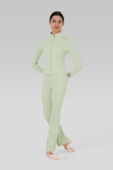 GYMO DANCEWEAR - Gymo Dancewear D2061 Renata Hoodie Açık Yeşil