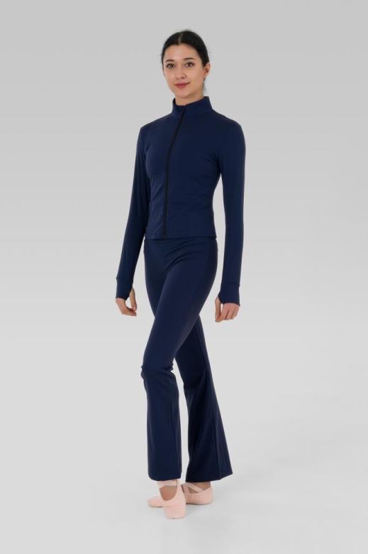 Gymo Dancewear D7031 Renata Tayt Lacivert