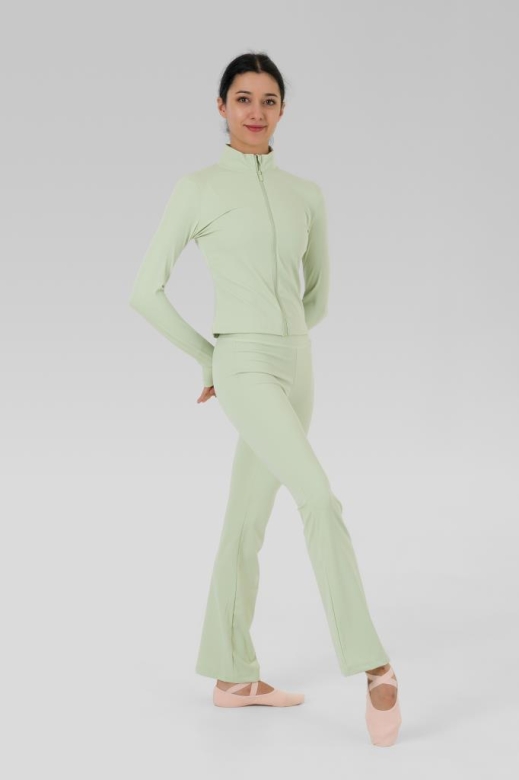 Gymo Dancewear D7031 Renata Tayt Açık Yeşil