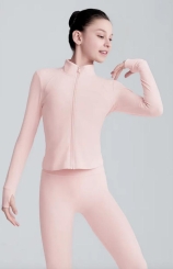 GYMO DANCEWEAR - Gymo Dancewear D7031 Renata Hoodie Pembe