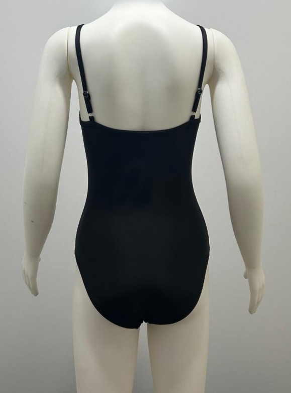 Gymo Dancewear Bale Mayosu Harmonia Siyah