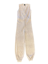 GYMO DANCEWEAR - Gymo Dancewear Kruvaze Warm Up Tulum Kahverengi