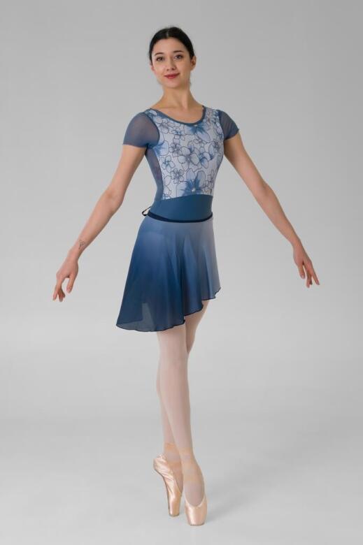 Gymo Dancewear Bale Mayosu Lady Mavi Gri