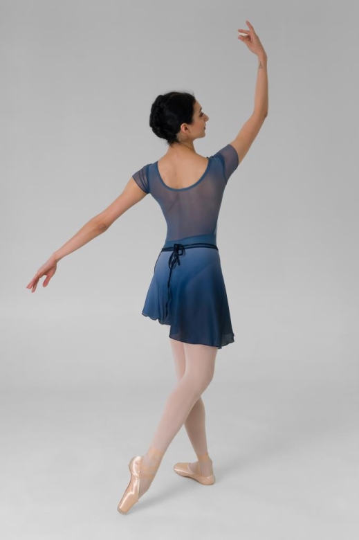 Gymo Dancewear Bale Mayosu Lady Mavi Gri