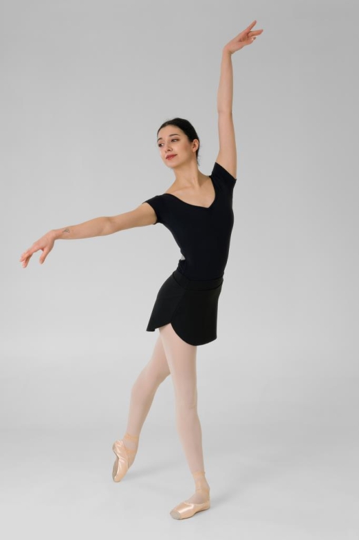 Gymo Dancewear Bale Mayosu Romance Siyah