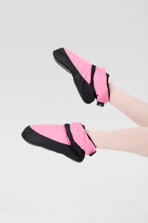 Gymo Dancewear Short-Cut Warm Up Bootie Dark Pink